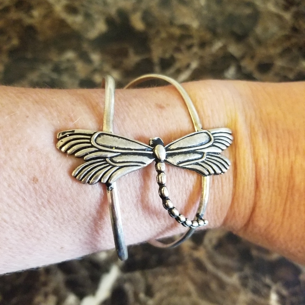 Dragonfly Cuff Bracelet